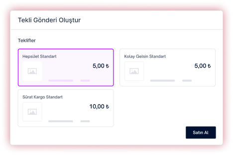 Tekli Gönderi Oluştur arayüzü